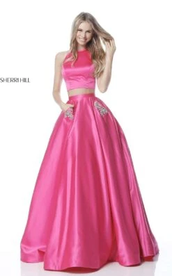 Sherri Hill 51587 Dress 24 Sherri Hill 51587 Dress -Clothing Shop sherrihill 51587 fuchsia 9