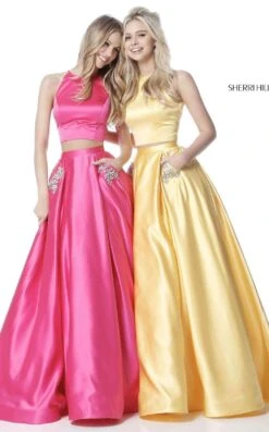 Sherri Hill 51587 Dress 20 Sherri Hill 51587 Dress -Clothing Shop sherrihill 51587 yellow 1