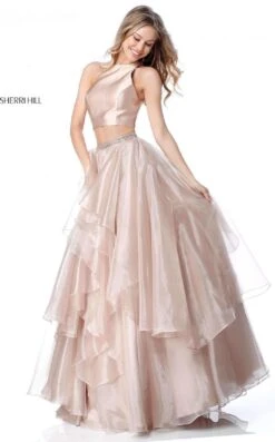 Sherri Hill 51960 Dress -Clothing Shop sherrihill 51960 nude 1