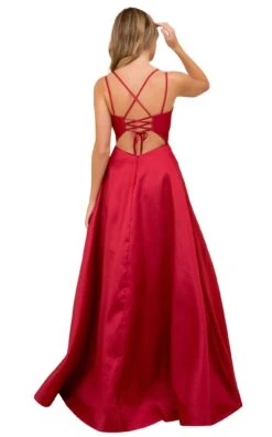 Nox Anabel T406 Dress 17 Nox Anabel T406 Dress -Clothing Shop t406 burgundy 2